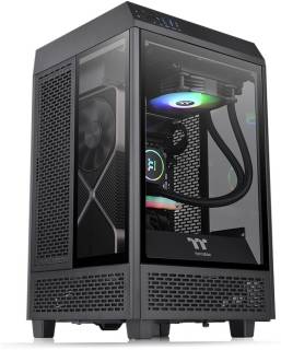 Корпус Thermaltake Tower 100 Black CA-1R3-00S1WN-00