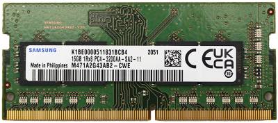 Память Samsung So-Dimm DDR4 16GB 3200MHz CL22 M471A2G43AB2-CWE