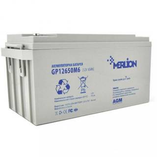 Аккумулятор Merlion 12V 65AH (GP12650M6/09414) AGM