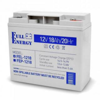 Аккумулятор FullEnergy 12V - 18Ah (FEL-1218) GEL