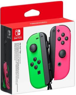 Манипулятор Nintendo Switch Joy-Con (Neon Green/Pink) 45496430795