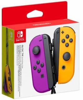 Игровой контроллер Nintendo Switch Joy-Con (Neon Violet/Orange) 45496431310