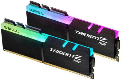 Оперативная память G.Skill TridentZ RGB Black DDR4 16GB (2x8GB) 4400MHz CL18 Kit F4-4400C18D-16GTZRC