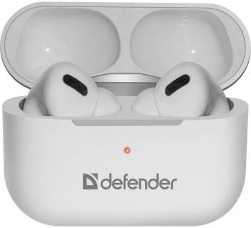 Наушники Defender Twins 636 TWS Pro Bluetooth White 63636