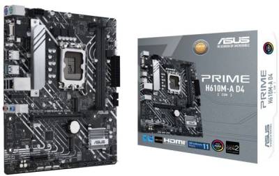Материнская плата ASUS PRIME H610M-A D4-CSM PRIME_H610M-A_D4-CSM