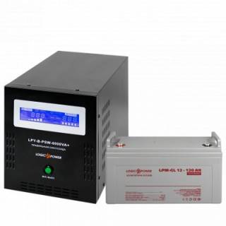ИБП LogicPower ИБП B6000 + гелевая батарея 1440W LP18058