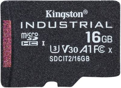 Флеш-карта Kingston Industrial microSDHC 16GB SDCIT2/16GBSP