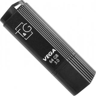 Флеш-память USB T&G 121 Vega Series 64GB Black USB 3.0 TG121-64GB3BK