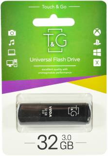 Флешка T&G 121 Vega Series 32GB Black USB 3.0 TG121-32GB3BK