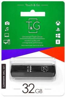 Флешка T&G 121 Vega Series 32GB Black USB 2.0 TG121-32GBBK