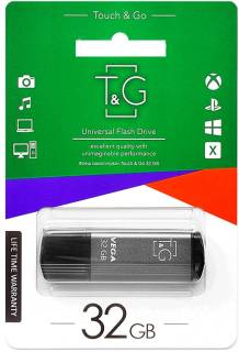 Флешка T&G 121 Vega Series 32GB Grey USB 2.0 TG121-32GBGY