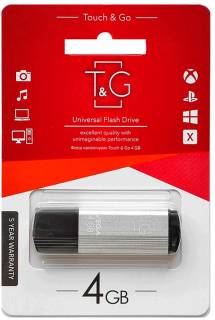 Флешка T&G 121 Vega Series 4GB Silver USB 2.0 TG121-4GBSL