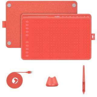 Планшет Huion Huion HS611 Coral red HS611CR