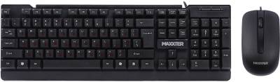 Комплект Maxxter KMS-CM-01-UA USB Black