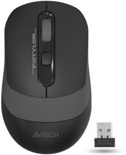 Мышка A4Tech FG10S Silent Click Wireless Grey FG10S_Grey