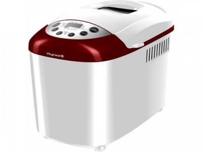 Хлебопечка VILGRAND VBM 85152 white red