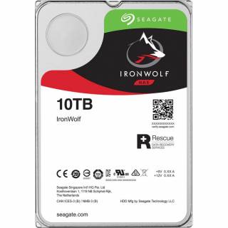 Накопитель Seagate IronWolf NAS 10TB 7200rpm 256MB ST10000VN000