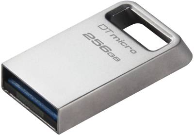Флешка Kingston DataTraveler Micro 256GB Silver USB 3.2 DTMC3G2/256GB