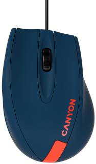 Мышка Canyon M-11 Blue/Red USB CNE-CMS11BR