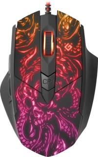 Мышка Defender Titan GM-650L RGB Black USB 52650