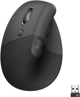 Мышка Logitech Lift Left Vertical Ergonomic Wireless/Bluetooth Graphite 910-006474