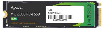 Накопитель Apacer AS2280Q4 1TB M.2 2280 NVMe PCIe Gen4 x4 TLC AP1TBAS2280Q4U-1
