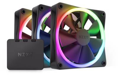 Вентилятор NZXT F120 RGB Triple Pack Black RF-R12TF-B1