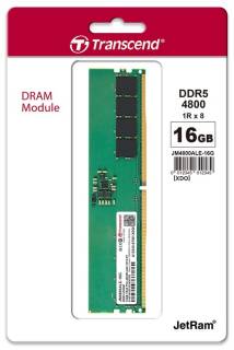 Память Transcend JetRam DDR5 16GB 4800MHz CL40 JM4800ALE-16G