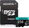 Миниатюра A-Data microSDXC Premier Pro 256GB + Adapter AUSDX256GUI3V30SA2-RA1, фото 1