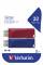 Миниатюра Verbatim Store'n'Go 2x32GB Slider Red/Blue USB 2.0 49327, фото 1