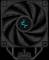 Миниатюра Deepcool AK400 ZERO DARK PLUS R-AK400-BKNNMD-G-1, фото 3