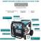 Миниатюра Konner&Sohnen Inverter Generator KS 8100iE ATSR, фото 9