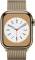 Миниатюра Apple Watch Series 8 GPS + Cellular 45mm Gold S. Steel Case w. Milanese Loop Gold MNKP3/MNKQ3, фото 2
