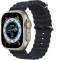 Миниатюра Apple Watch Ultra GPS + Cellular 49mm Titanium Case with Midnight Ocean Band MQET3/MQFK3, фото 1