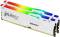 Миниатюра Kingston FURY Beast White RGB XMP DDR5 64GB (2x32GB) 5600MHz CL40 Kit KF556C40BWAK2-64, фото 1