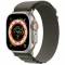 Миниатюра Apple Watch Ultra GPS + Cellular 49mm Titanium Case with Green Alpine Loop - Large MQEX3/MQFP3, фото 1
