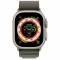 Миниатюра Apple Watch Ultra GPS + Cellular 49mm Titanium Case with Green Alpine Loop - Large MQEX3/MQFP3, фото 2