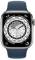 Миниатюра Apple Watch Series 7 45mm Silver Titanium Case w. Clover Sport Band (ML8W3 + MKUNA3), фото 2