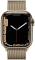 Миниатюра Apple Watch Series 7 45mm LTE Silver Stainless Steel with Starlight Sport Band (MKJV3), фото 2