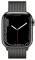 Миниатюра Apple Watch Series 7 GPS + Cellular 41mm Graphite Stainless Steel Case with Graphite Milanese Loop MKHK3,MKJ23, фото 2