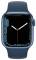 Миниатюра Apple Watch Series 7 LTE 41mm Blue Aluminum Case With Abyss Blue Sport Band MKHC3, фото 2
