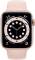 Миниатюра Apple Watch Series 6 GPS + LTE 44mm Gold Aluminium Case with Pink Sport Band M07G3, фото 2