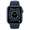 Миниатюра Apple Watch Series 7 LTE 45mm Blue Aluminum Case With Blue Sport Band MKJT3/MKJA3, фото 2