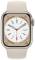 Миниатюра Apple Watch Series 8 GPS 41mm Starlight Aluminum Case with Starlight Sport Band MNU93/MNP63, фото 2