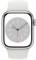 Миниатюра Apple Watch Series 8 GPS 41mm Silver Aluminum Case with White S. Band M/L MP6M3, фото 2