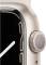 Миниатюра Apple Watch Series 7 GPS (MKN63) 45mm Starlight Aluminum Case With Starlight Sport Band, фото 3