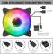 Миниатюра GAMEMAX FN-12Rainbow-Q-Infinity WT, фото 4