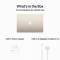 Миниатюра Apple MacBook Air M2 15.3 A2941 Custom Starlight 2023 Z18R000PR, фото 7