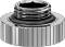 Миниатюра EKWB EK-Quantum Torque Extender Static MF 7 - Nickel (3831109825433), фото 1