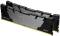 Миниатюра Kingston FURY Renegade Black XMP DDR4 32GB (2x16GB) 3200MHz CL16 Kit KF432C16RB12K2/32, фото 1